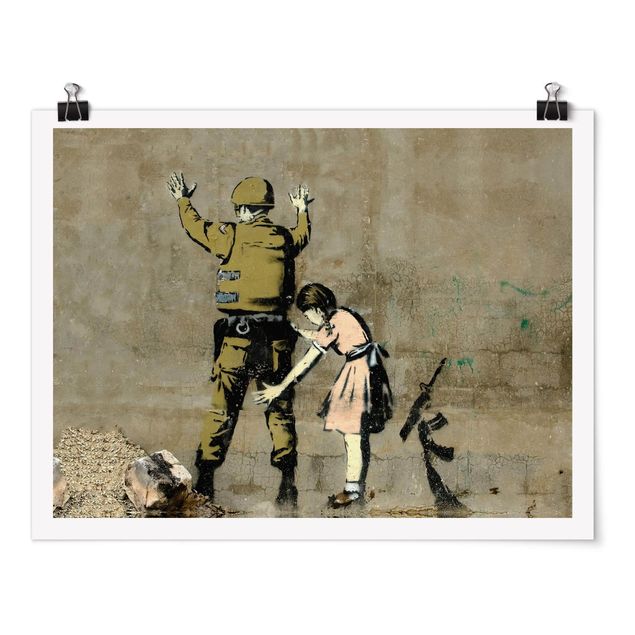 Quadri stampe Soldat und Mädchen - Brandalised ft. Graffiti by Banksy