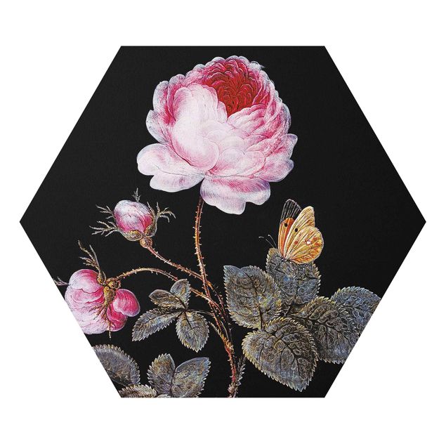 Quadri moderni per arredamento Barbara Regina Dietzsch - La rosa dai cento petali