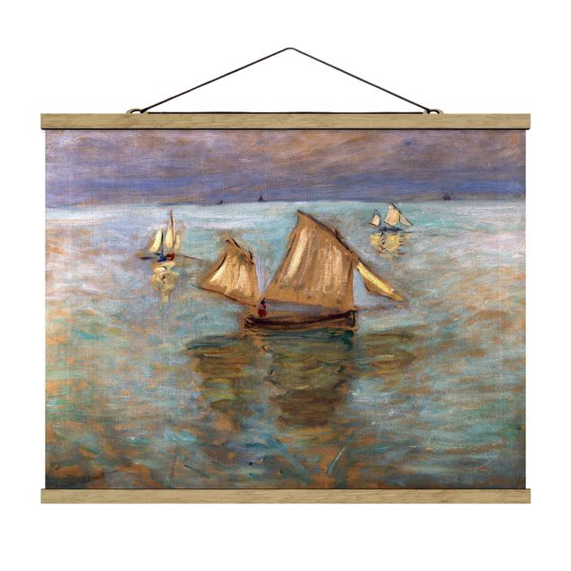 Correnti artistiche Claude Monet - Barche da pesca vicino a Pourville