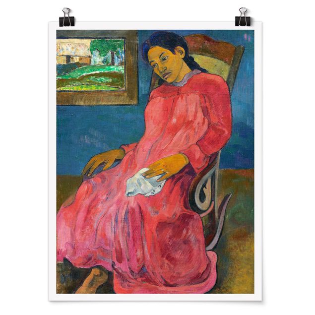 Quadri moderni   Paul Gauguin - Faaturuma (malinconico)