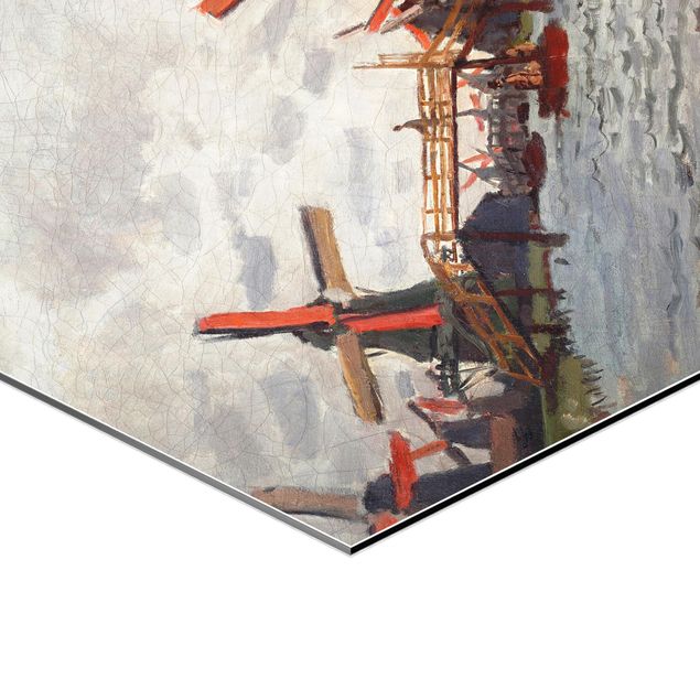 Quadri Claude Monet - Mulini a vento a Westzijderveld, vicino a Zaandam