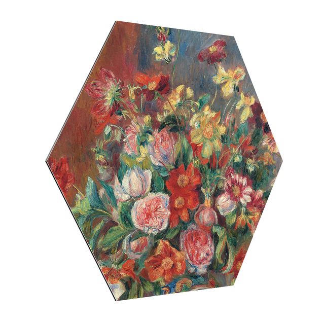 Quadri moderni per arredamento Auguste Renoir - Vaso di fiori