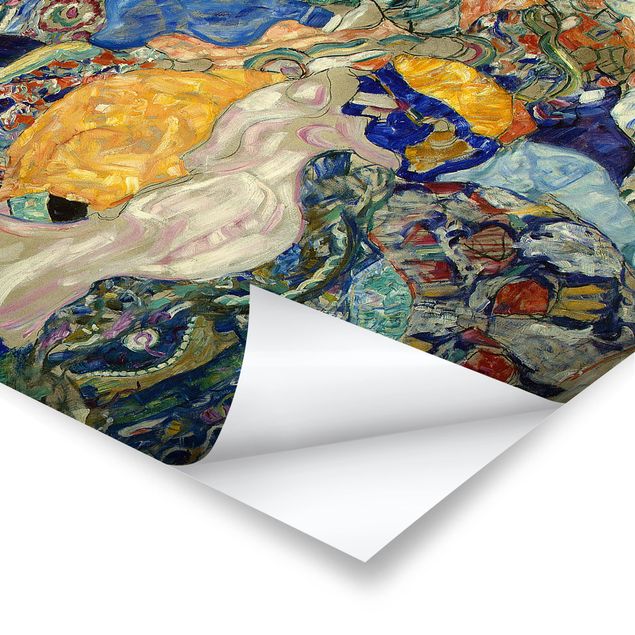 Poster quadri famosi Gustav Klimt - Bambino (culla)