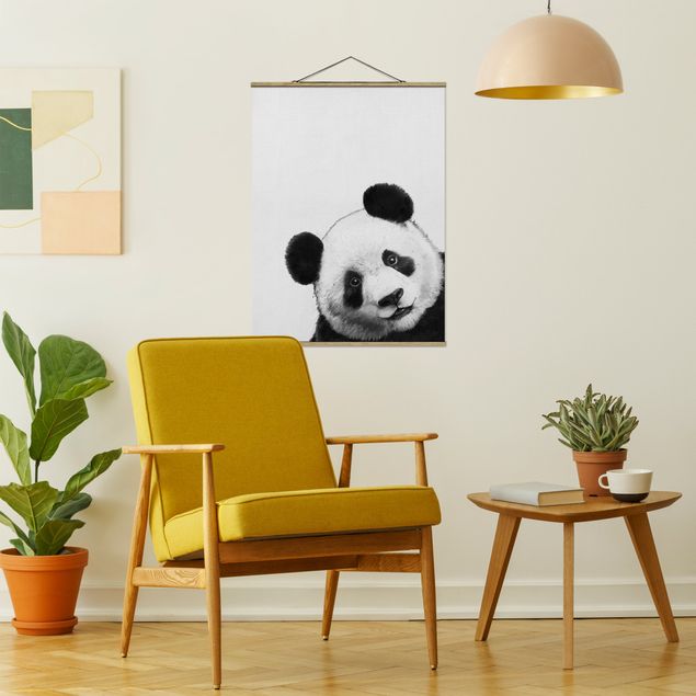 Quadro panda Illustrazione - Panda Disegno in bianco e nero