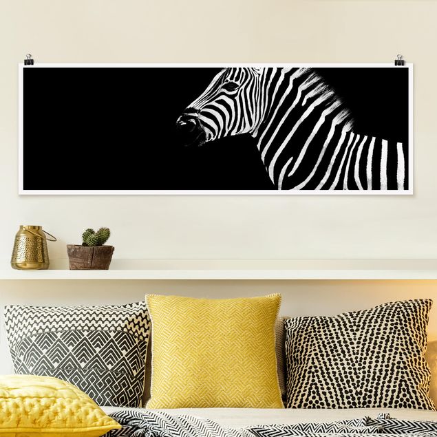 Quadri Africa Zebra Safari Art