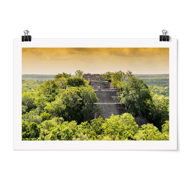 Quadro moderno Piramide di Calakmul
