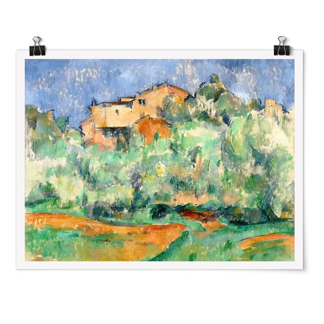 Quadri paesaggistici Paul Cézanne - Casa e colombaia a Bellevue