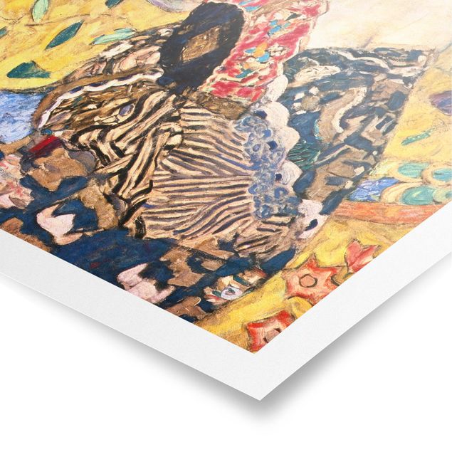 Riproduzioni quadri Gustav Klimt - Signora con ventaglio