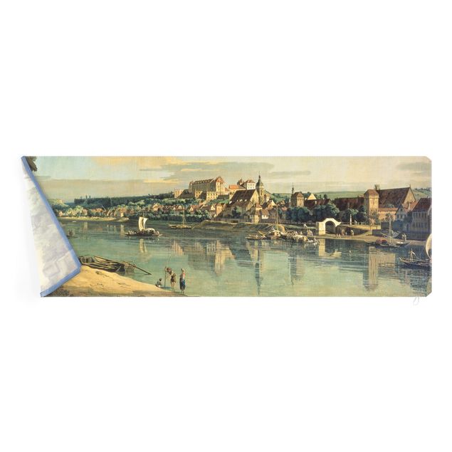 Quadro espressionismo Bernardo Bellotto - Vista su Pirna