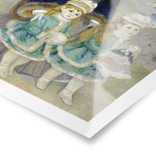 Poster dipinti famosi Auguste Renoir - Madre e figli (La passeggiata)