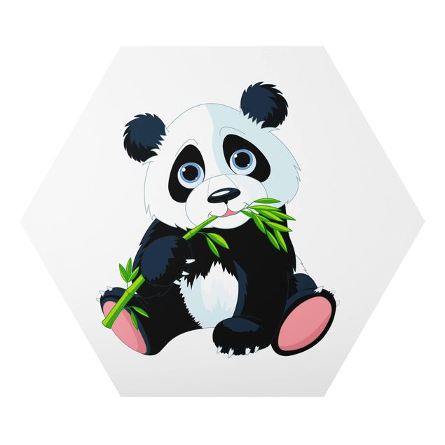 Quadri stampe Panda e snack