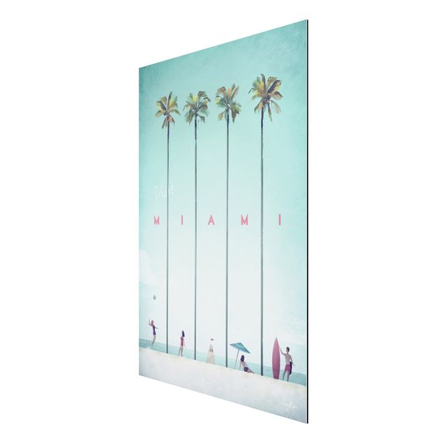 Quadro spiaggia Poster di viaggio - Miami