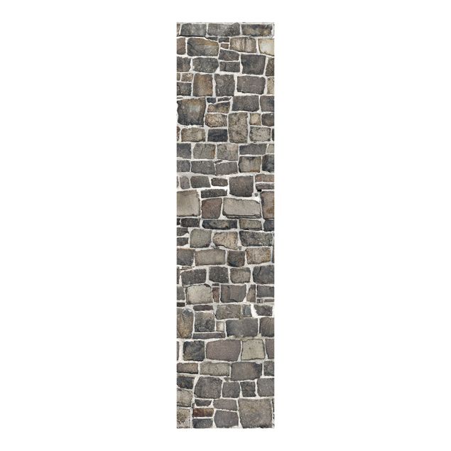 Tende a pannello scorrevoli effetto legno Crushed Stone Wallpaper Stone Wall