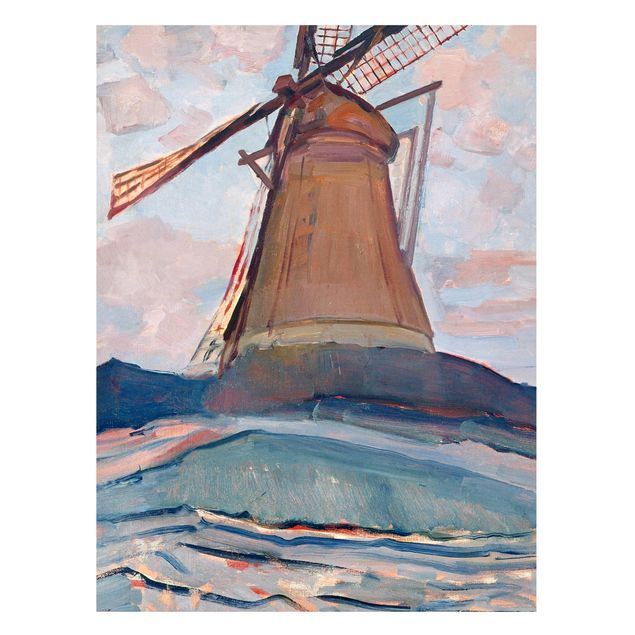 Stile artistico Piet Mondrian - Mulino a vento