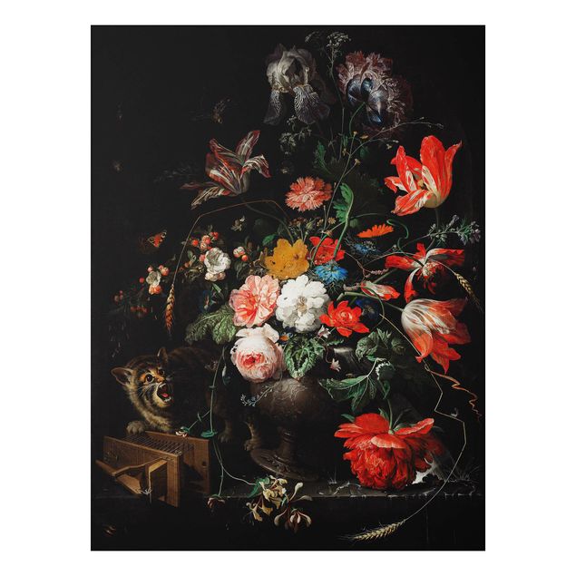 Quadri barocco Abraham Mignon - Il bouquet rovesciato