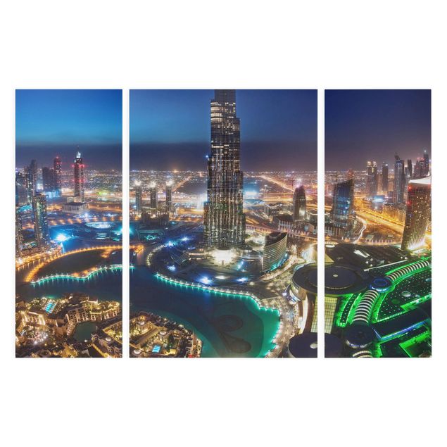 Stampa su tela città Dubai Marina