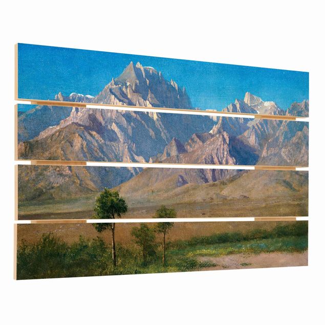 Stampe Albert Bierstadt - Campo Indipendenza, Colorado
