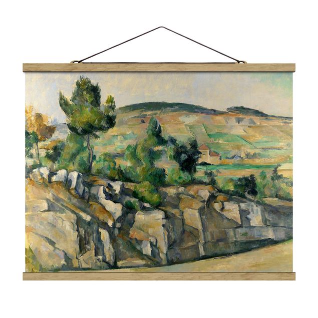 Quadro paesaggio Paul Cézanne - Collina in Provenza