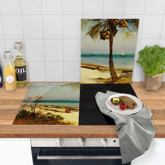 Stile di pittura Albert Bierstadt - Costa tropicale