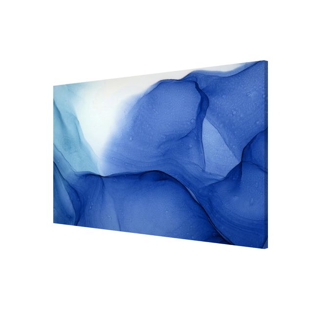 Riproduzioni quadri Mélange di inchiostro blu