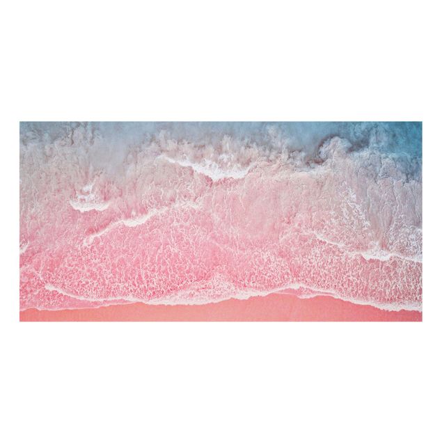 Paraschizzi cucina Oceano in rosa