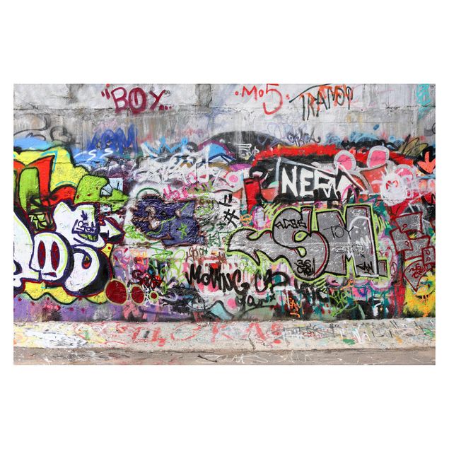Carte da parati moderne Graffiti