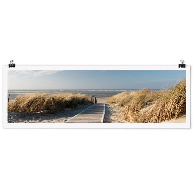 Poster spiaggia mare Spiaggia del Mar Baltico