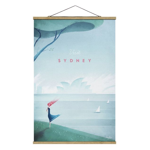 Quadro Australia Poster di viaggio - Sidney