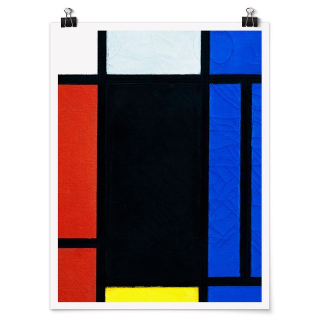 Quadri moderni per arredamento Piet Mondrian - Tableau n. 1