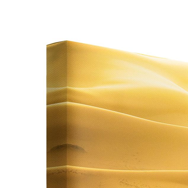 Quadro giallo Dune d'oro