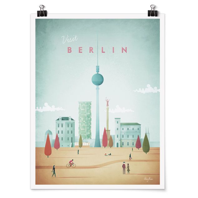 Riproduzioni quadri famosi Poster di viaggio - Berlino