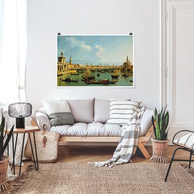 Quadri espressionismo Bernardo Bellotto - Bacino di San Marco, Venedig