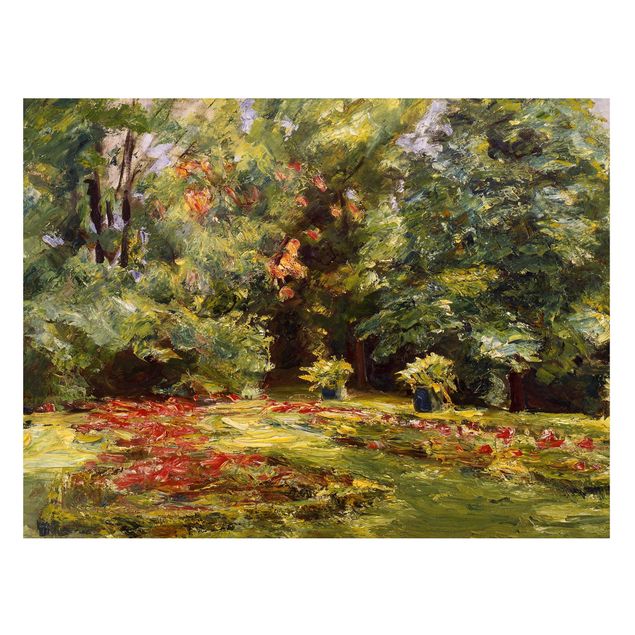 Quadri paesaggistici Max Liebermann - Terrazza fiorita di Wannseegarten