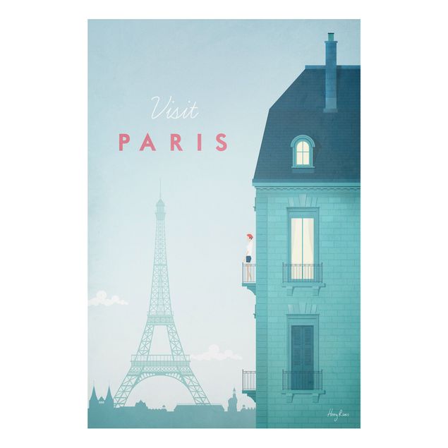 Quadro Parigi Poster di viaggio - Parigi
