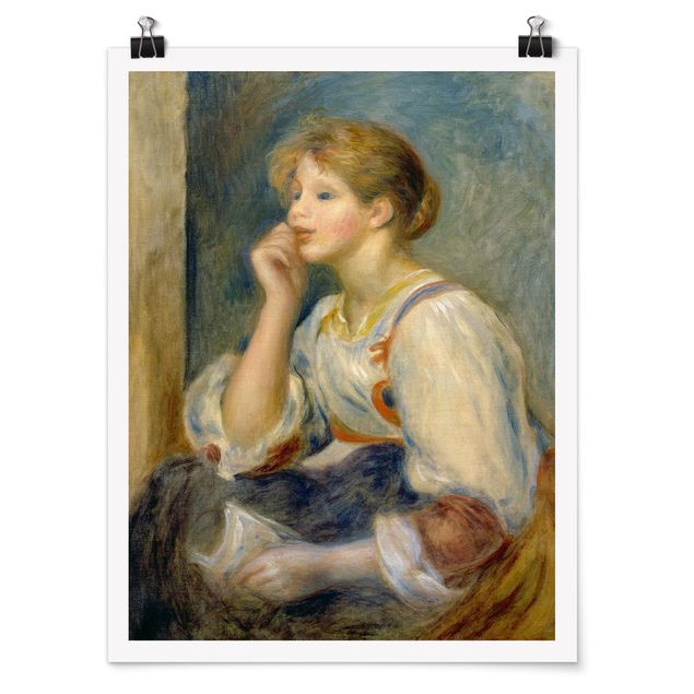 Quadri moderni   Auguste Renoir - Donna con lettera