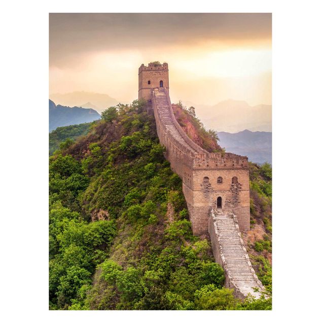 Quadri montagne La muraglia infinita della Cina