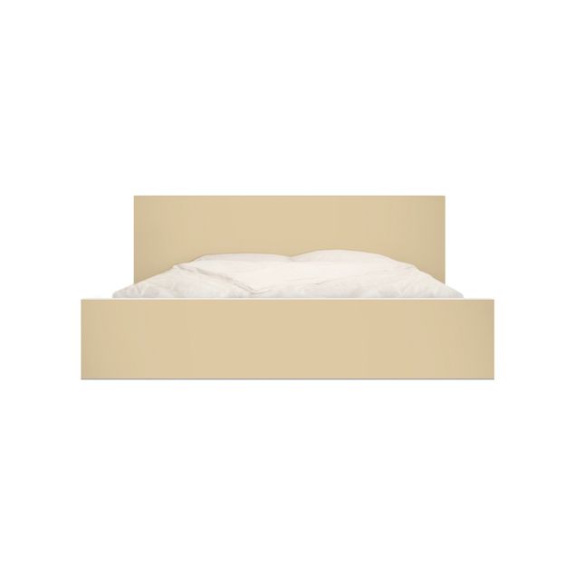Pellicole adesive per mobili letto Malm IKEA Colore Marrone chiaro