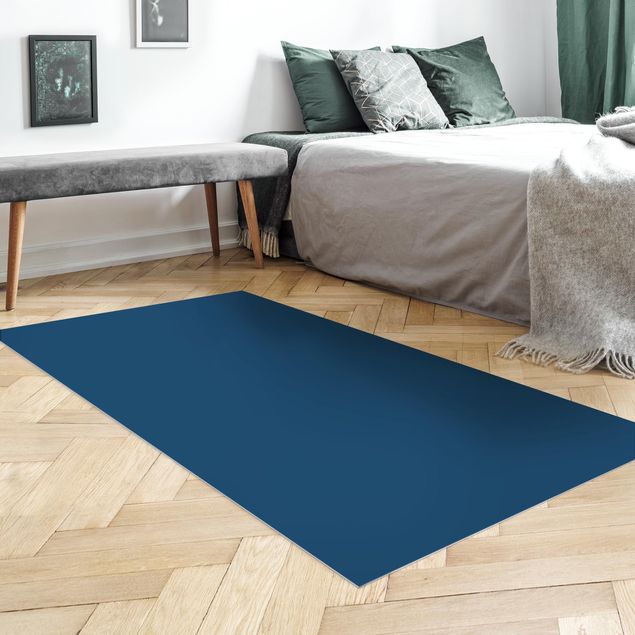 tappeto design moderno Blu di Prussia