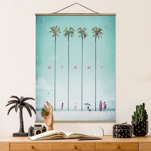 Quadri di mare Poster di viaggio - Miami