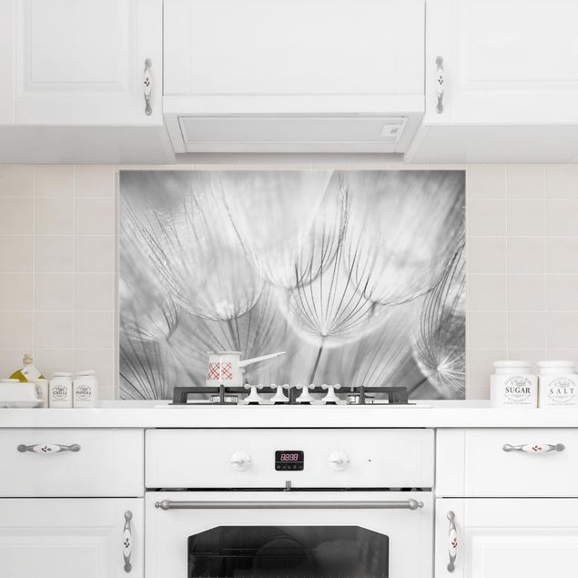 Decorazione cucina Soffione ripreso in macro in bianco e nero