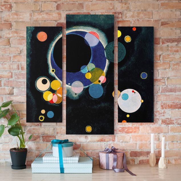 Riproduzioni quadri famosi Wassily Kandinsky - Schizzo di cerchi