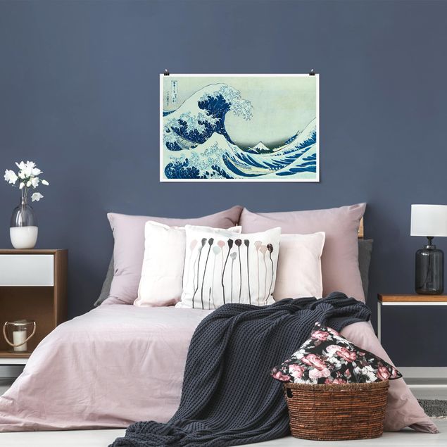 Quadri paesaggistici Katsushika Hokusai - La grande onda di Kanagawa