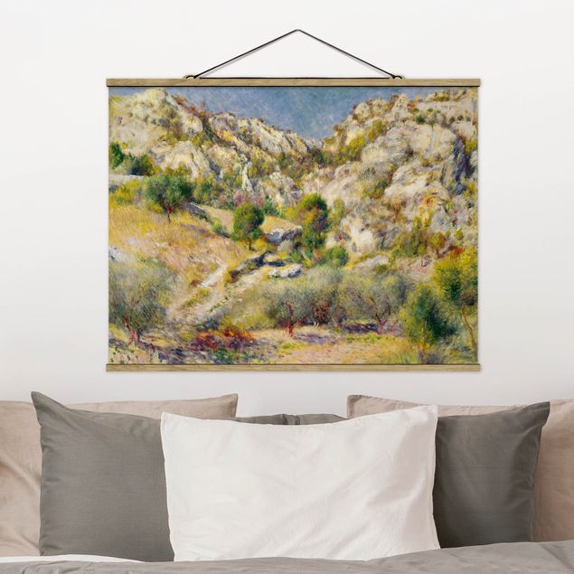 Riproduzioni quadri famosi Auguste Renoir - Roccia all'Estaque