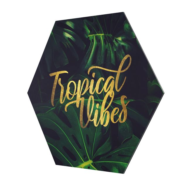Quadri esagonali Giungla - Vibrazioni tropicali
