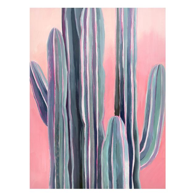 Quadro moderno Cactus in rosa I