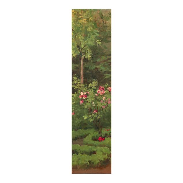 Puntinismo quadri famosi Camille Pissarro - Un roseto