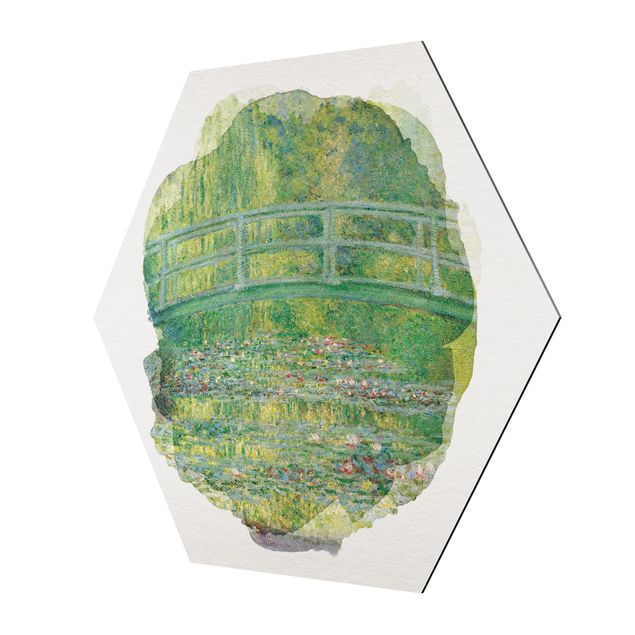 Quadri fiori Acquerelli - Claude Monet - Ponte giapponese