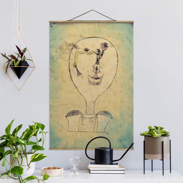 Riproduzioni quadri famosi Paul Klee - Il germoglio del sorriso