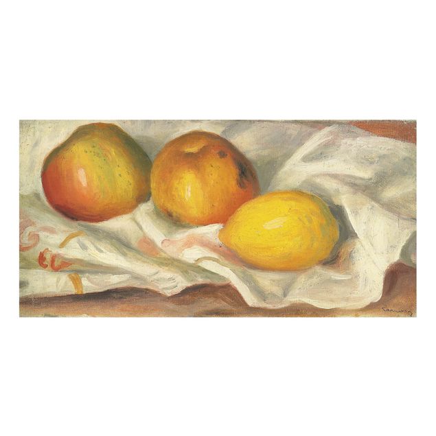 Paraschizzi con frutta e verdura Auguste Renoir - Due mele e un limone