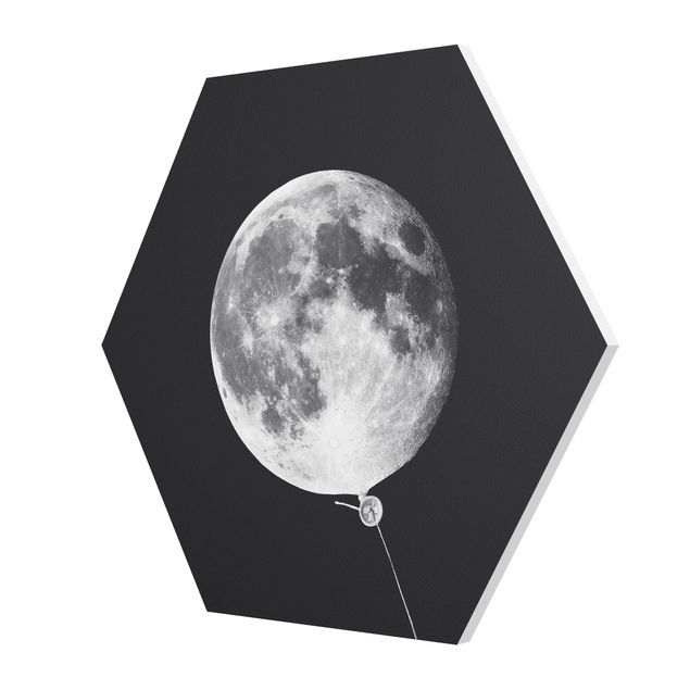 Quadri Palloncino con luna